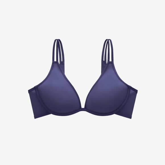 ThirdLove Bare Mesh Plunge Bra Size 32Bindigo / 32B - Picture 1 of 3